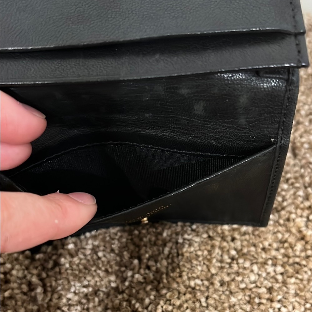 JIMMY CHOO Black Star-Studded Card Holder ZPSLD8 - Picture 8 of 11